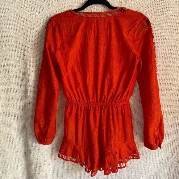 The Jetset Diaries Sundown Embroidered ‎ Romper nwt - Picture 7 of 8